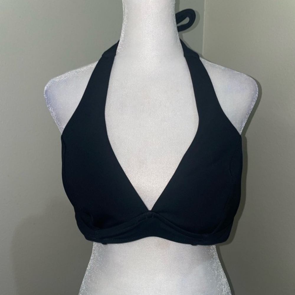 Athleta Tara Twist Halter Bikini Top 38 B/C